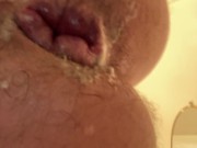Preview 5 of Close up anal after being plugged all day long