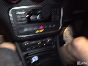 Preview 2 of Driving with josh 4 Lads FIT AS 19yr Film fucked N filled