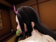 Preview 4 of Demon Slayer FUTA Kanae Kocho Fucking Nezuko Doggystyle Nonstop Until She Squirts 3D Hentai