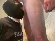 Preview 1 of An overdue throat fuck for faggot and alpha