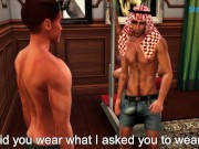 Preview 4 of Sheikh's male harem