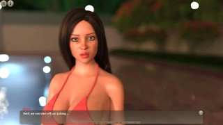 BustyBiz Sandy Scene 1 Compilation - ( Nutaku ) Sex Simulation Game