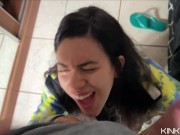 Preview 6 of Slapping a beautiful Brunette with a Big Cock (loop)