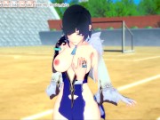 Preview 1 of [Hentai Game Koikatsu! ]Have sex with Big tits Genshin Impact Yelan.3DCG Erotic Anime Video.