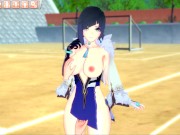 Preview 2 of [Hentai Game Koikatsu! ]Have sex with Big tits Genshin Impact Yelan.3DCG Erotic Anime Video.