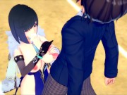 Preview 4 of [Hentai Game Koikatsu! ]Have sex with Big tits Genshin Impact Yelan.3DCG Erotic Anime Video.