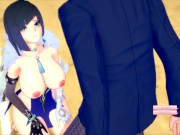 Preview 6 of [Hentai Game Koikatsu! ]Have sex with Big tits Genshin Impact Yelan.3DCG Erotic Anime Video.