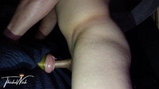 HORNY AF! Fucking FLESHLIGHT Between Pillows - Humping And Cum Dripping