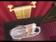 Preview 5 of Bella Goth fucks her husband in bath (SIMS 4 PORN)