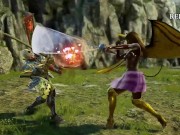 Preview 3 of Soul Calibur VI with nude mod original character Princess Elsigh Tech N9nein background