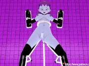 Preview 1 of Machine Assisted Breeding - Shantae Futa Risky Facial Bondage Sex Machine Ahegao