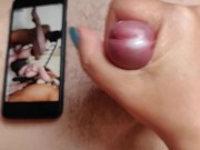 Preview 6 of Orgasm ruined because he came before BBC did