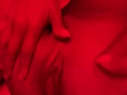 Preview 3 of Monika Fox Sloppy Blowjob & Fisting In Red Room