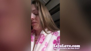 Pussy rubbing closeups, back in ketosis, cuckolding hotwife fantasy JOI femdom & more - Lelu Love