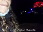 Preview 1 of Fucking in the Planetarium of Buenos Aires. They discover us!