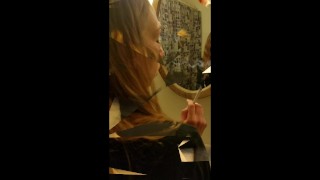 Eden Ivy gets spit roasted while filming her friends - Backstage Sex