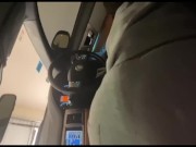 Preview 2 of Thick Lightskin suck and fuck me in her boyfriend car while he at work
