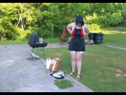 Preview 2 of Stripping and Grilling in the Backyard - Trailer
