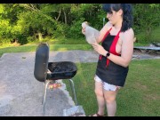Preview 4 of Stripping and Grilling in the Backyard - Trailer
