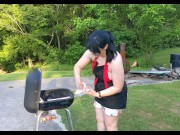 Preview 5 of Stripping and Grilling in the Backyard - Trailer