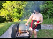 Preview 6 of Stripping and Grilling in the Backyard - Trailer