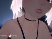 Preview 6 of ASMR - VRChat Stepsister rides your dick and moans into your ear