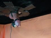 Preview 3 of HANDS FREE COCK MILKING - DRAINING HIS BALLS (HUGE CUMSHOT)