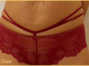 Preview 4 of Wifey tries on her new hot red lingerie 💋