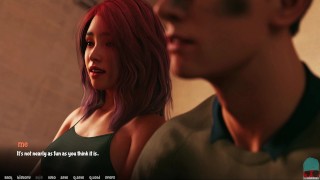 [Hentai Game Honey Select 2]Have sex with Big tits office worker.3DCG Erotic Anime Video.