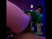 Preview 4 of Big Ass Mei Bouncing on Big Cock. GCRaw. Overwatch