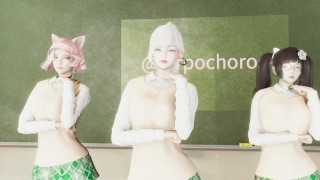 【Girls' Dancer】Passion Cheshire - Reika/Ryoko/Susu
