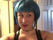 Preview 1 of Ramona Flowers JOI for Scott Pilgrim - Blue Hair Alt Girl Curvy Big Ass Natural Tits