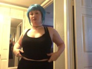 Preview 2 of Ramona Flowers JOI for Scott Pilgrim - Blue Hair Alt Girl Curvy Big Ass Natural Tits