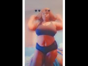 Preview 2 of ☆SEXY CARIBBEAN BBW POSES IN HER BEDROOM ☆TELL ME WHAT YOU'D DO TO ME♡