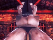 Preview 6 of Pyramid Head Gender Bender Bondage Fucking | Silent Hill Hentai Parody