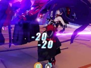 Preview 2 of Raiden Mei Herrscher of Thunder - ryona Honkai Impact 3rd