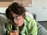 Preview 2 of Femboy Poggies Sucks Your BBC for a Canes Giftcard