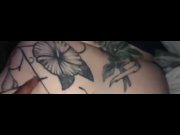 Preview 1 of Baccshots for breakfast/creampie with tatted Pawg