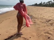Preview 3 of Walking and Sunbathing naked on the beach