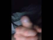 Preview 3 of Stroking my cock before bed (no sound)