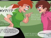 Preview 3 of The Fairly OddParents - Adult Timmy and vicky fight turns into sex Stepbrother fucks his stepsister