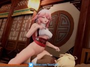 Preview 1 of Yae Miko Have a good dream | Genshin Impact | NSFW Animation