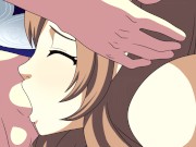 Preview 3 of Sex in Library with Lisa Genshin Impact Masturbation Hentai Blowjob Animation