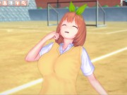 Preview 1 of 【エロゲーコイカツ！】五等分の花嫁 中野四葉3DCG巨乳アニメ動画[Hentai Game Koikatsu! 5 toubun no hanayome Yotsuba Nakano]