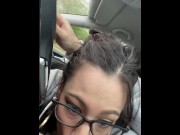 Preview 5 of she cheats here boyfriend and i get a blowjob while driving carjob