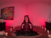 Preview 1 of Hazel Moore As SCARLET WITCH Drains Your Powers In MULTIVERSE OF MADNESS VR Porn