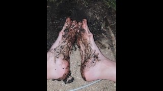 Dirty feet