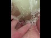 Preview 4 of Horny in the tub playing with my pussy