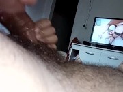 Preview 6 of he already had cum eating me and I made his dick harden with my mouth and porno, I love to suck🍆👄
