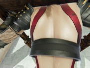 Preview 4 of Futa Ivy Valentine Fucks Taki Until She Squirts Soul Calibur BDSM Bondage 3D Hentai